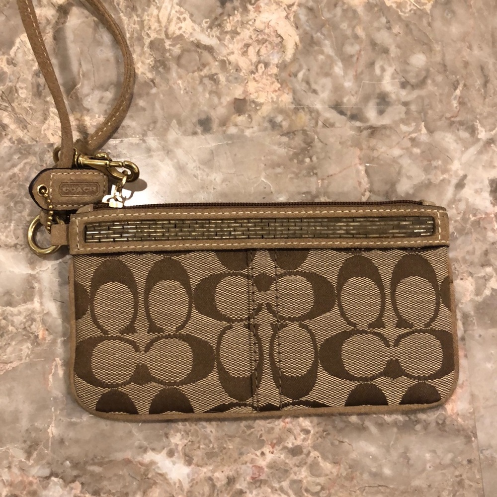 Coach wristlet